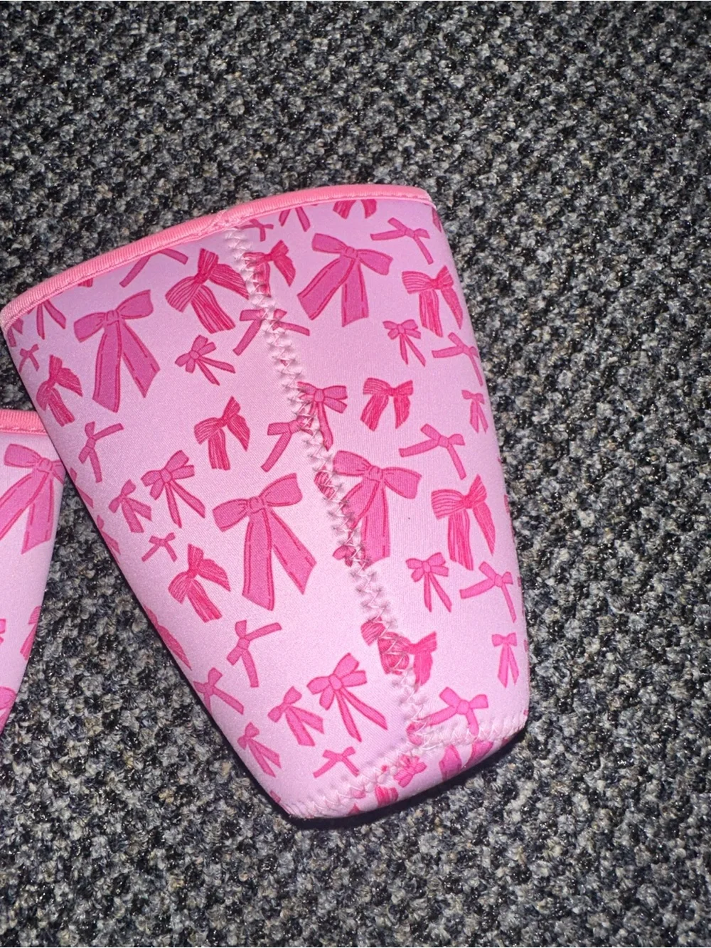 Pink Bow 🎀 Cup Holders - Set of 2